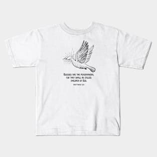 Peacemaker Dove Kids T-Shirt